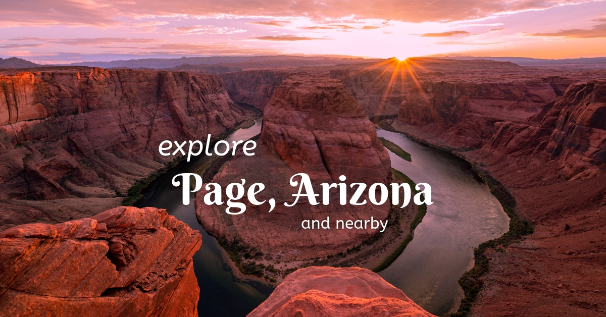 Explore Page, Arizona - Design x Travel